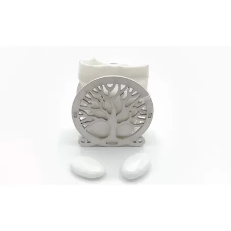 Scatolina matrimonio CK7203 portaconfetti albero della vita - 1
