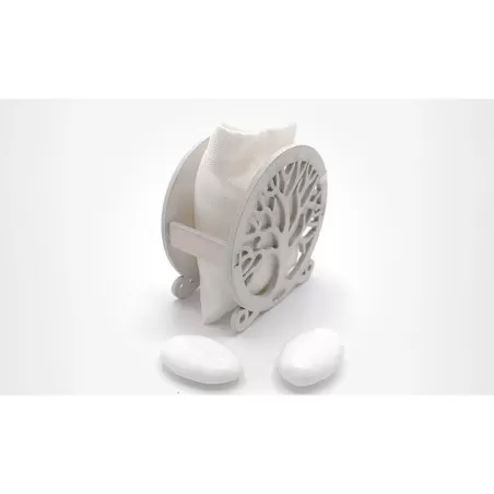 Scatolina matrimonio CK7203 portaconfetti albero della vita - 2