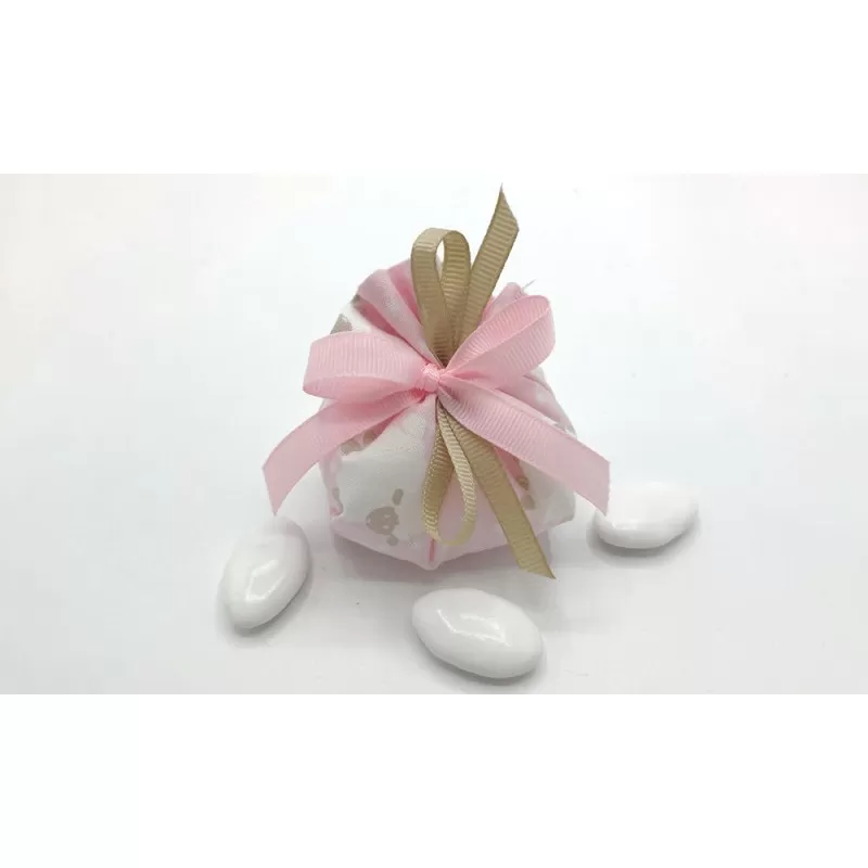 Sacchetto nascita e battesimo 4075 Mini fagottino linea stelle e pecorelle - 1