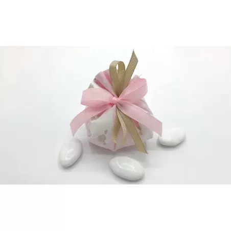 Sacchetto nascita e battesimo 4075 Mini fagottino linea stelle e pecorelle - 1