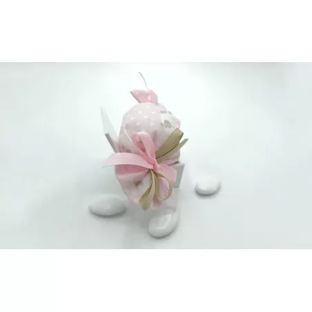 Sacchetto nascita e battesimo 4076 Caramella linea stelle e pecorelle - 2