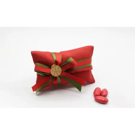 Sacchetto Diploma e Laurea 4094 Busta lettera grande Linea Ottomano Rosso - 1