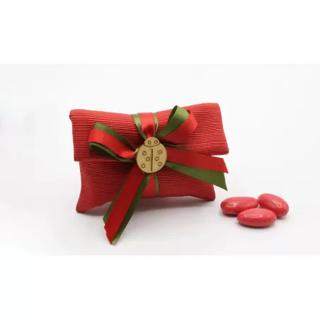 Sacchetto Diploma e Laurea 4095 Busta lettera piccola Linea Ottomano Rosso - 1