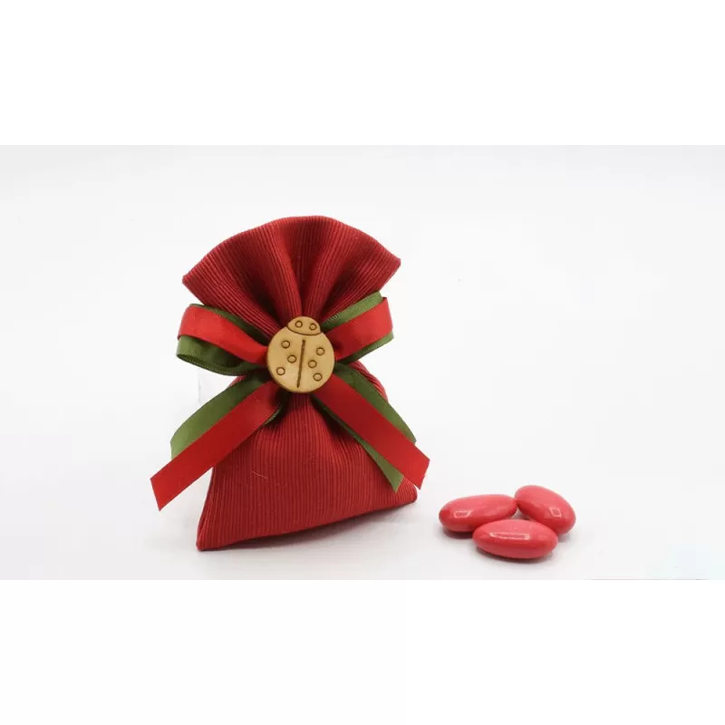 Sacchetto Diploma e Laurea 4098 Busta Media Linea Ottomano Rosso - 1