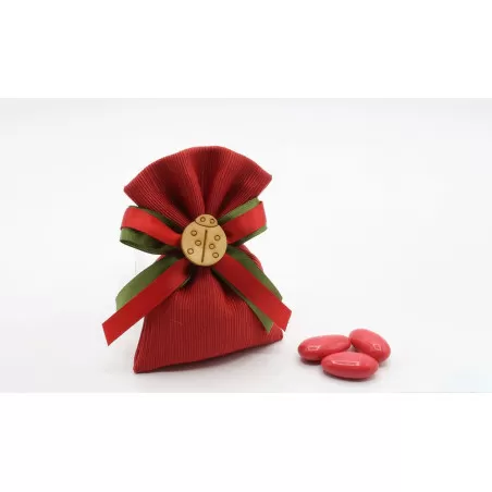 Sacchetto Diploma e Laurea 4098 Busta Media Linea Ottomano Rosso - 1