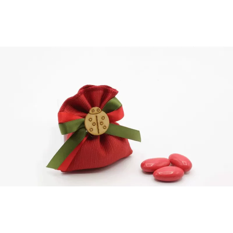 Sacchetto Diploma e Laurea 4099 Busta Piccola Linea Ottomano Rosso - 1