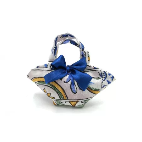 Sacchetto matrimonio siciliano 4053 Borsetta Linea Caltagirone - 1