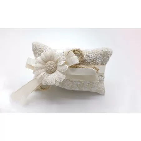 Sacchetto matrimonio 4002 Busta lettera grande Linea pied de poul ecrù - 1