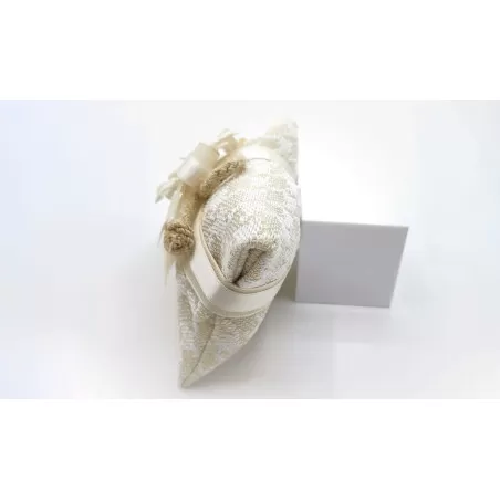 Sacchetto matrimonio 4002 Busta lettera grande Linea pied de poul ecrù - 2