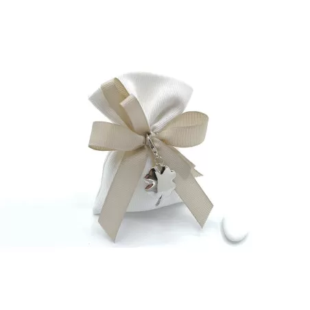 Sacchetto matrimonio 4014 Busta media Linea ottomano quadrifoglio - 1