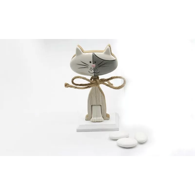 Bomboniera Prima comunione VL1810 Gattino piccolo - 1