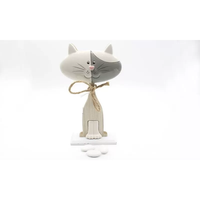 Bomboniera Prima comunione VL1811 Gattino grande - 1