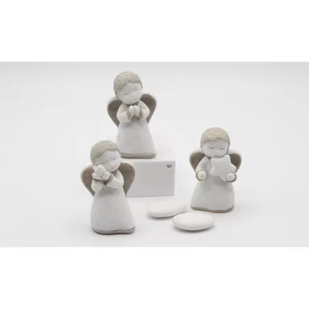 Bomboniera prima comunione FM1829 Angelo piccolo natural - 1