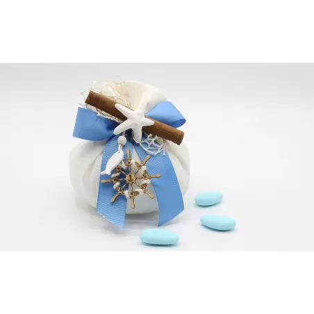 Sacchetto prima comunione tema mare Bustone - 1