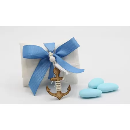 Sacchetto prima comunione tema mare Busta lettera piccola - 1