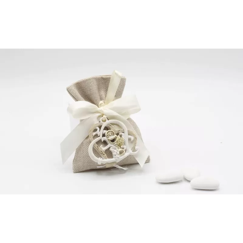 Sacchetto prima comunione con appendino calice - 1