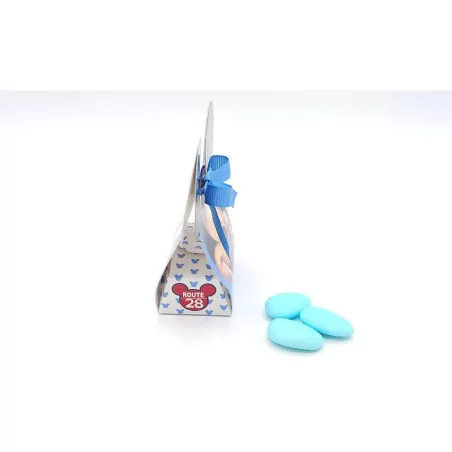 Scatolina portaconfetti disney testa mickey celeste Disney - 2