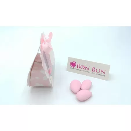 Scatolina portaconfetti disney borsetta rotonda dumbo rosa Disney - 2