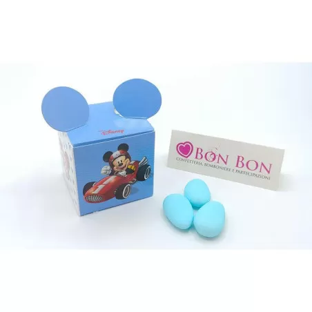 Scatolina portaconfetti disney cubo mickey pilota celeste Disney - 1