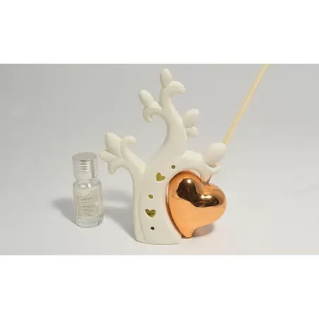 Bomboniera matrimonio claraluna 2020 diffusore albero cuore 20161R Claraluna - 2