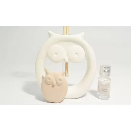 Bomboniera matrimonio claraluna 2020 diffusore coppia gufi 20165 Claraluna - 1