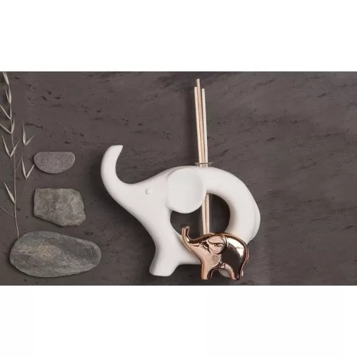 Bomboniera matrimonio claraluna 2020 diffusore coppia elefanti 20164R Claraluna - 1