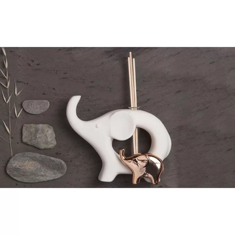 Bomboniera matrimonio claraluna 2020 diffusore coppia elefanti 20164R Claraluna - 1