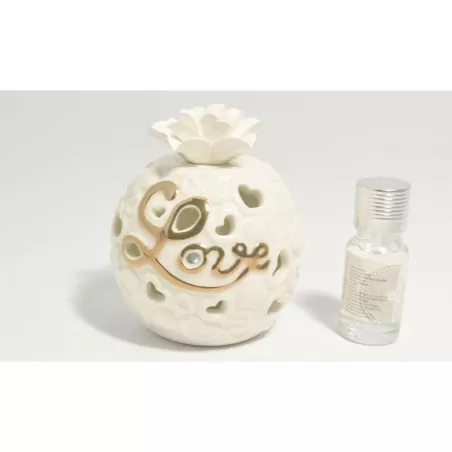 Bomboniera matrimonio claraluna 2020 diffusore traforato love 20181 Claraluna - 2