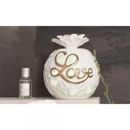 Bomboniera matrimonio claraluna 2020 diffusore traforato love medio 20182 Claraluna - 1