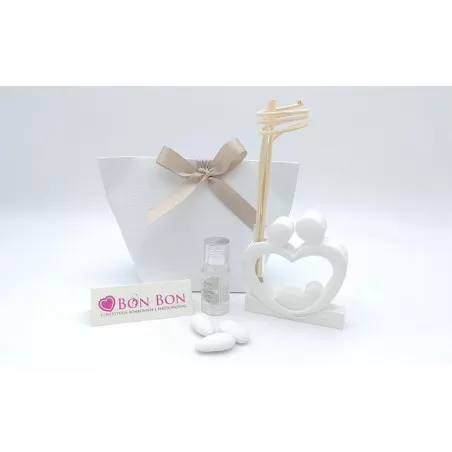 Bomboniera matrimonio claraluna 2020 diffusore sacra famiglia 20369/BUSTA Claraluna - 1