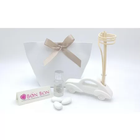 Bomboniera matrimonio claraluna 2020 diffusore auto 20370/BUSTA Claraluna - 1