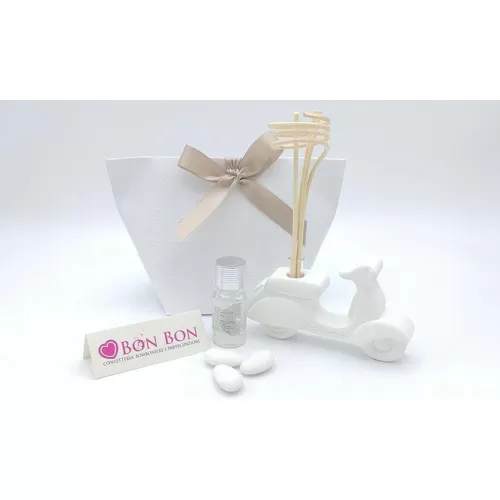 Bomboniera matrimonio claraluna 2020 diffusore vespa 20371/BUSTA Claraluna - 1