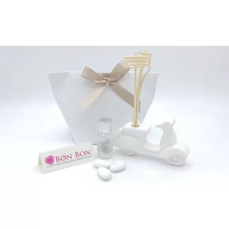 Bomboniera matrimonio claraluna 2020 diffusore vespa 20371/BUSTA Claraluna - 1