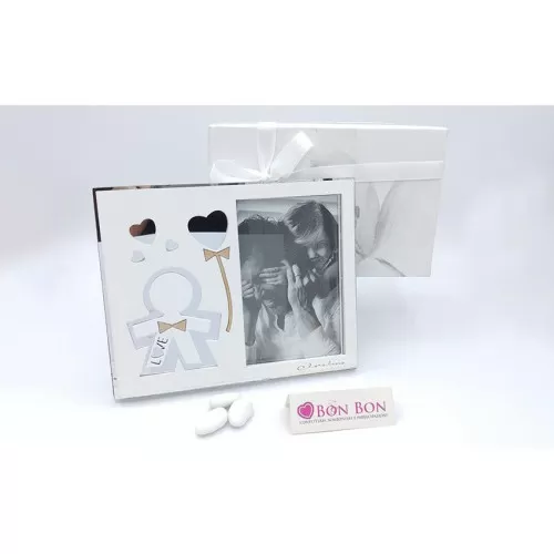 Bomboniera prima comunione claraluna 2020 portafoto bimbo Claraluna - 1