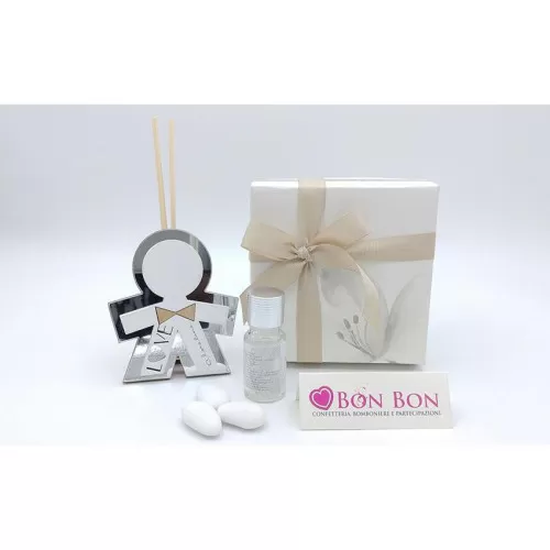 Bomboniera prima comunione claraluna 2020 profumatore bimbo Claraluna - 1