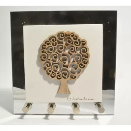 Bomboniera matrimonio claraluna 2020 quadro appendi chiavi albero 20661 Claraluna - 1