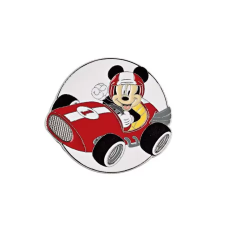 Bomboniera nascita e battesimo disney magnete metallo mickey su macchina Disney - 3
