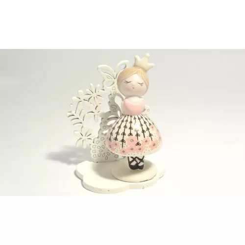 Bomboniera prima comunione claraluna principessa con supporto farfalla Claraluna - 1