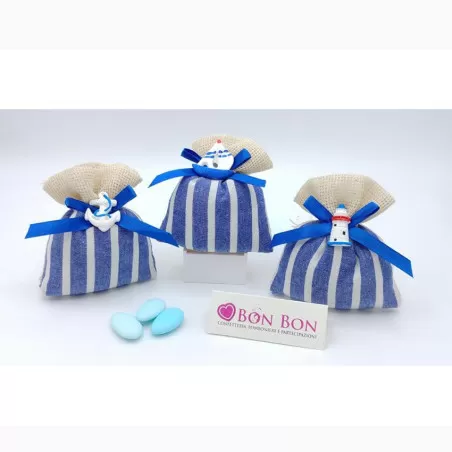 Sacchetto prima comunione linea mare 3 assortiti - 1