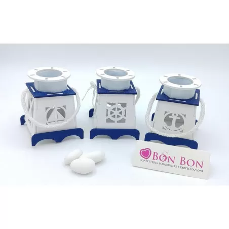 Bomboniere prima comunione scatolina portaconfetti linea mare 3 soggetti assortiti - 1