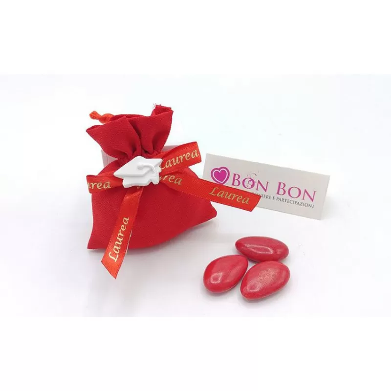 Laurea sacchetto laurea con applicazione tocco in gesso c2116 - 1