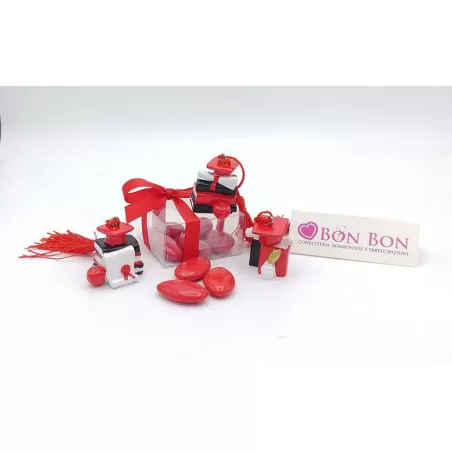 Bomboniera laurea applicazione laurea in resina - 1