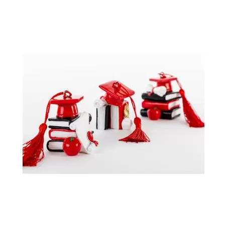 Bomboniera laurea applicazione laurea in resina - 3