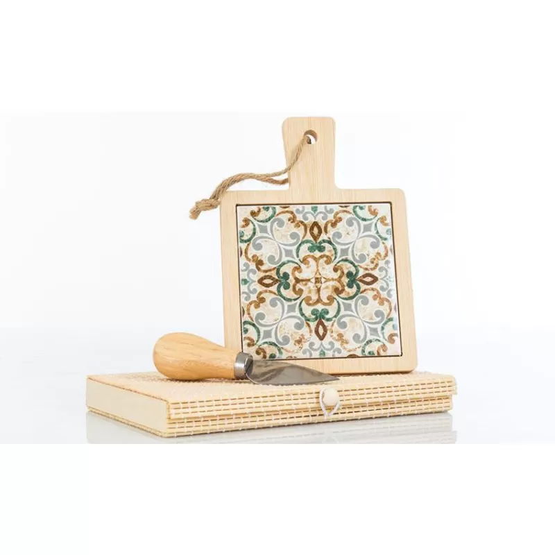 Bomboniera matrimonio cuorematto tagliere legno d6201 Cuorematto - 1