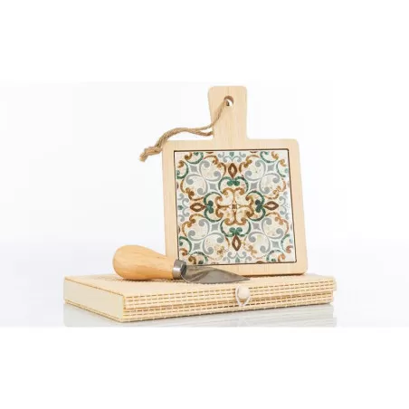 Bomboniera matrimonio cuorematto tagliere legno d6201 Cuorematto - 1