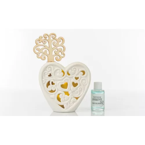 Bomboniera matrimonio kharma living profumatore led cuore albero a7787 Kharma Living - 1
