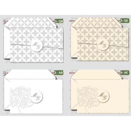 Bomboniera matrimonio solidale quadrifoglio clessidra con base legno qfc541 Quadrifoglio - 3