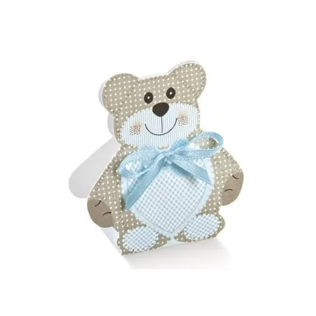 Scatolina portaconfetti Orsetto celeste Scotton - 1