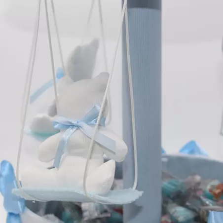 Giostra celeste con altalena orsi con monoconfetti - 2