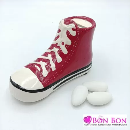 Bomboniera in offerta salvadanaio scarpa converse - 1